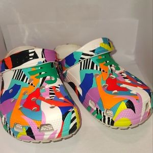 Colorful Art Crocs
